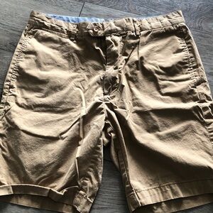 Daniel Cremieux Men's Khaki Flat Front Shorts